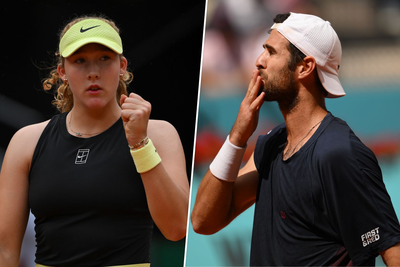 Мирра Андреева и Карен Хачанов