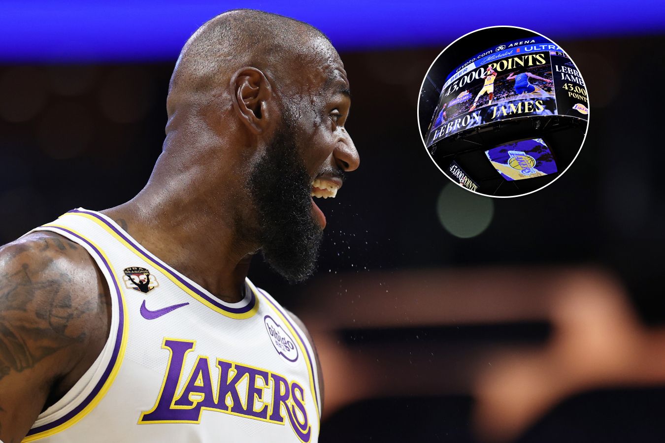 У Леброна — две блестящие юбилейные отметки