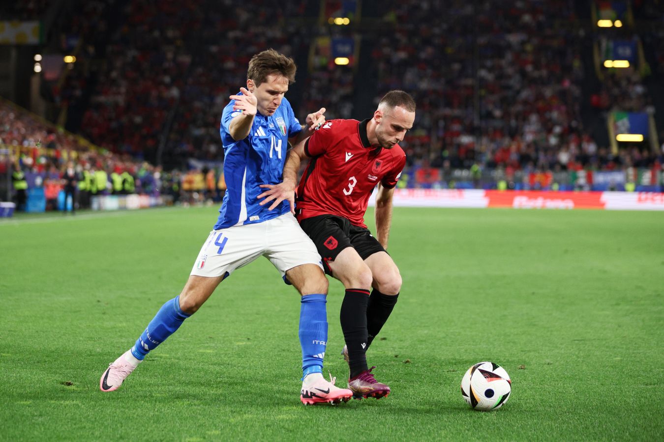 Сборная Италии оказалась сильнее Албании в 1-м туре группового этапа Евро-2024