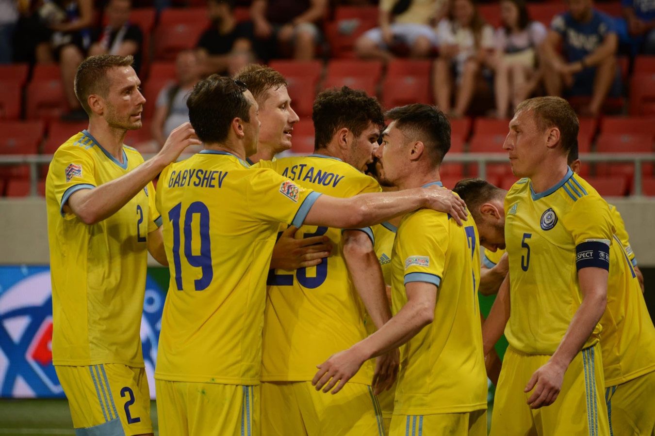 Сборная Казахстана переиграла Словакию в Лиге наций. Нуралы Алип провёл на поле весь матч