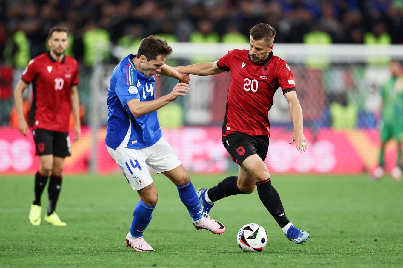 Кьеза признан лучшим игроком матча 1-го тура группового этапа Евро-2024 с Албанией