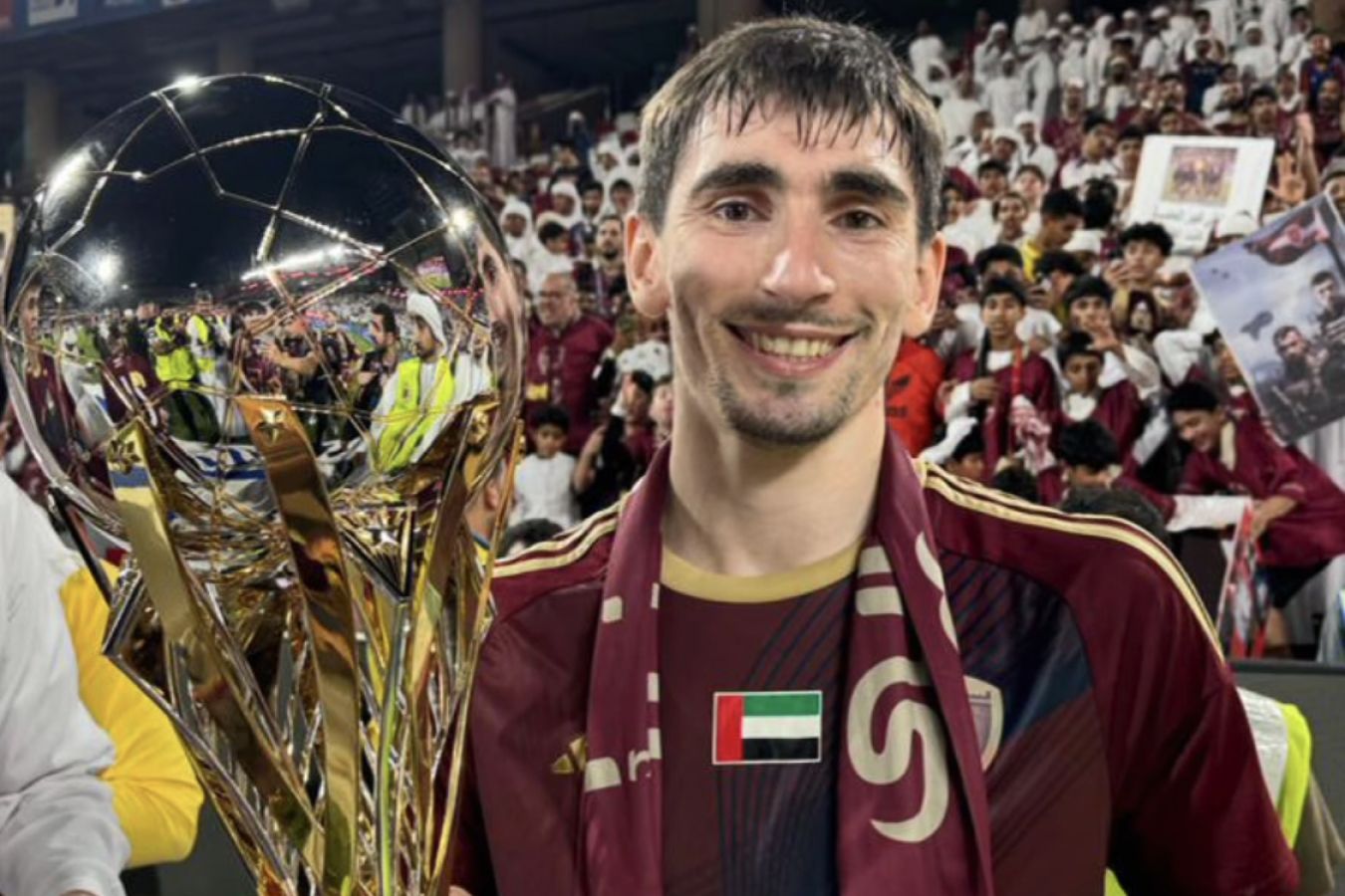 Игрок Зенита Зелимхан Бакаев стал победителем Кубка лиги ОАЭ в составе Аль-Вахды