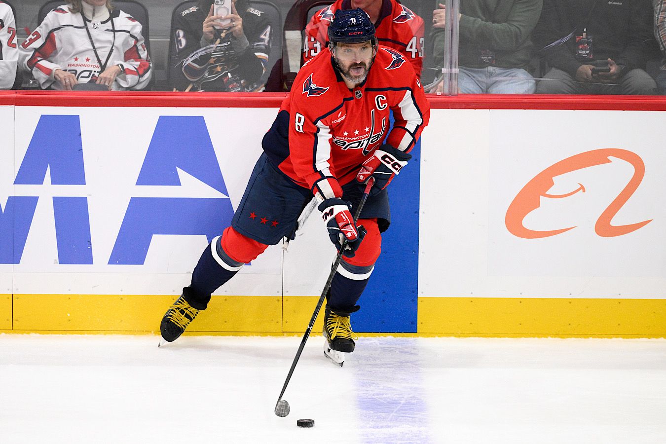 Овечкин не набирает очки пять матчей подряд