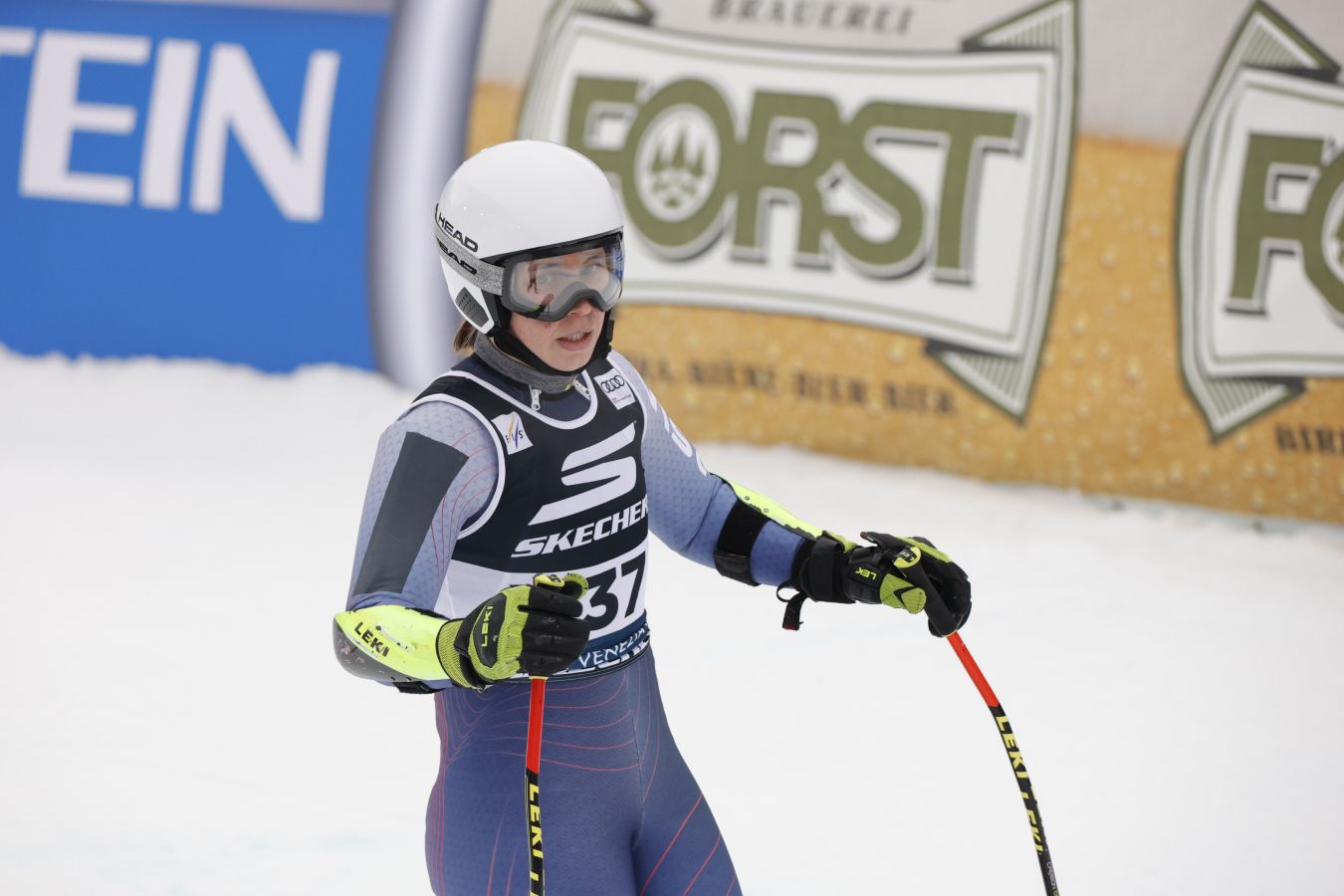 Российская горнолыжница Юлия Плешкова