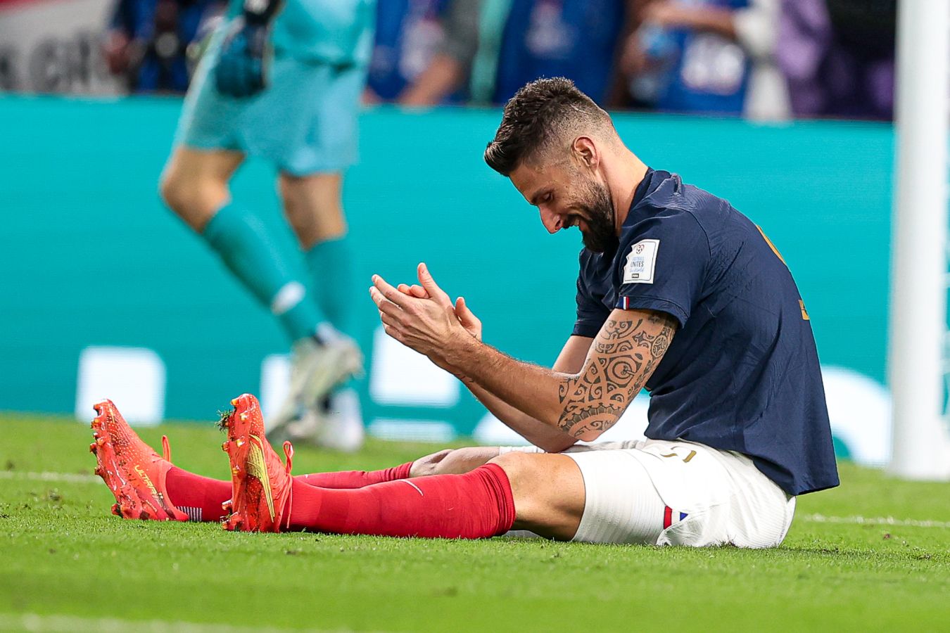 Франция — Дания: команды не забили голов к перерыву матча чемпионата мира