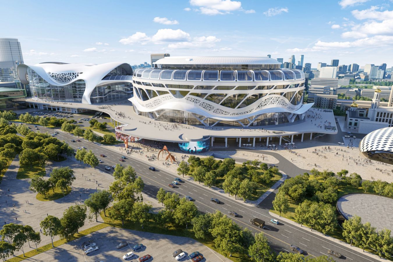 Спорткомплекс «Олимпийский», открытие в 2027г