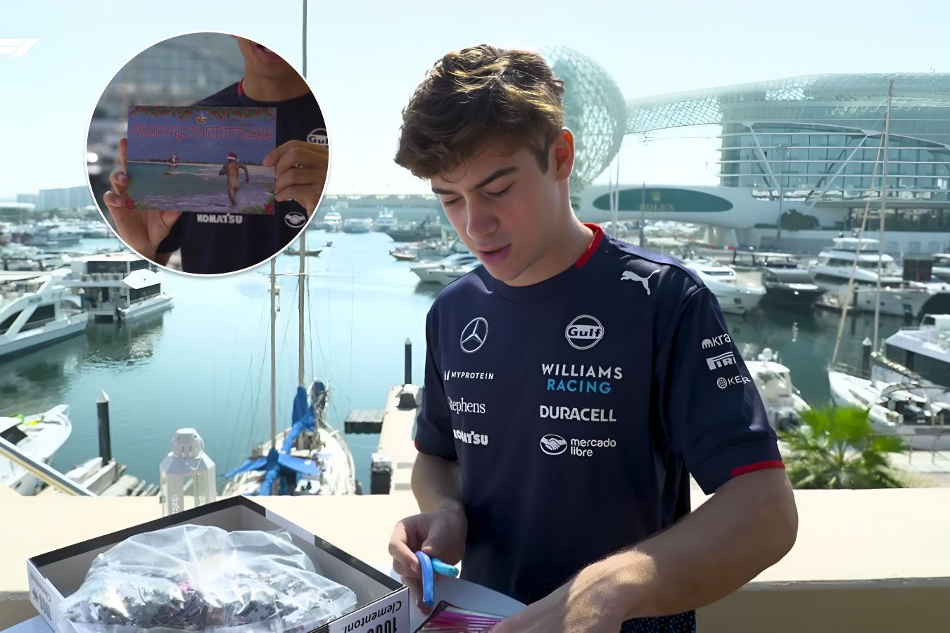 Самые необычные подарки в Тайном Санте Ф-1