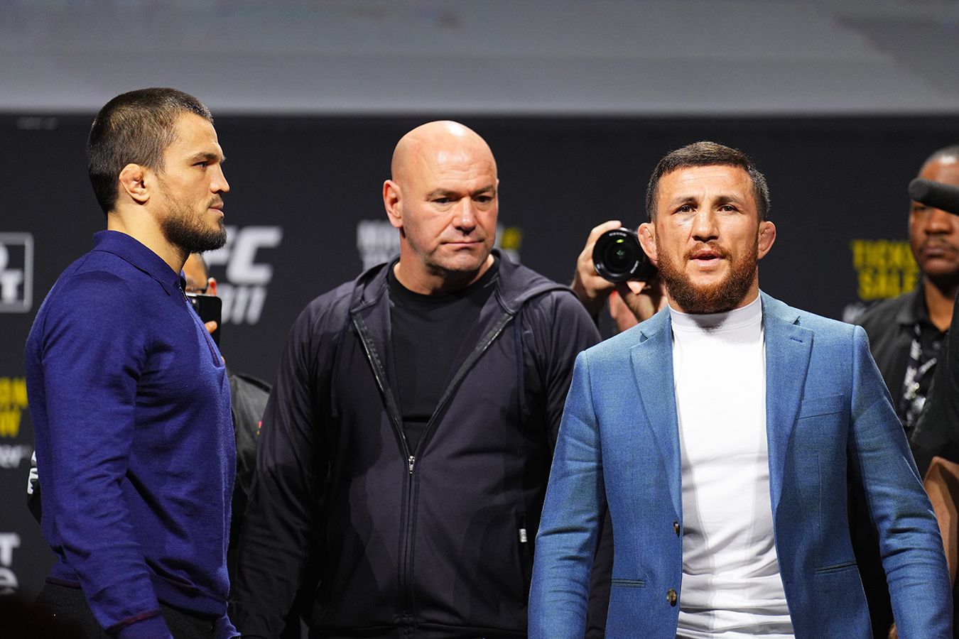 Мераб Двалишвили — Умар Нурмагомедов: ориентировочное время начала боя на UFC 311 — 7:30