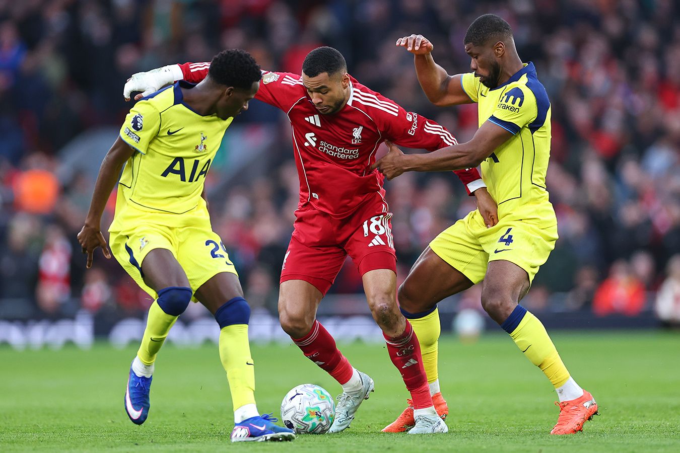 Гол Ришарлисона помог Тоттенхэму избежать поражения от Ливерпуля в 30-м туре АПЛ