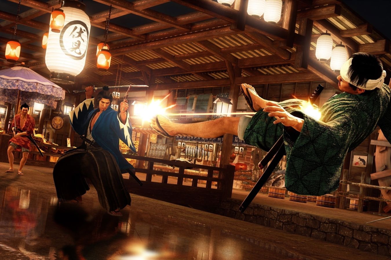 Состоялся релиз ремейка Yakuza Ishin! в игре появились герои основной серии
