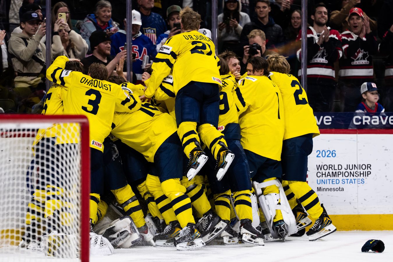 Отчёт Швеция — Чехия — 4:2