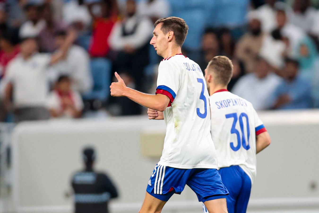 Александр Солдатенков поделился эмоциями от гола в ворота сборной Катара