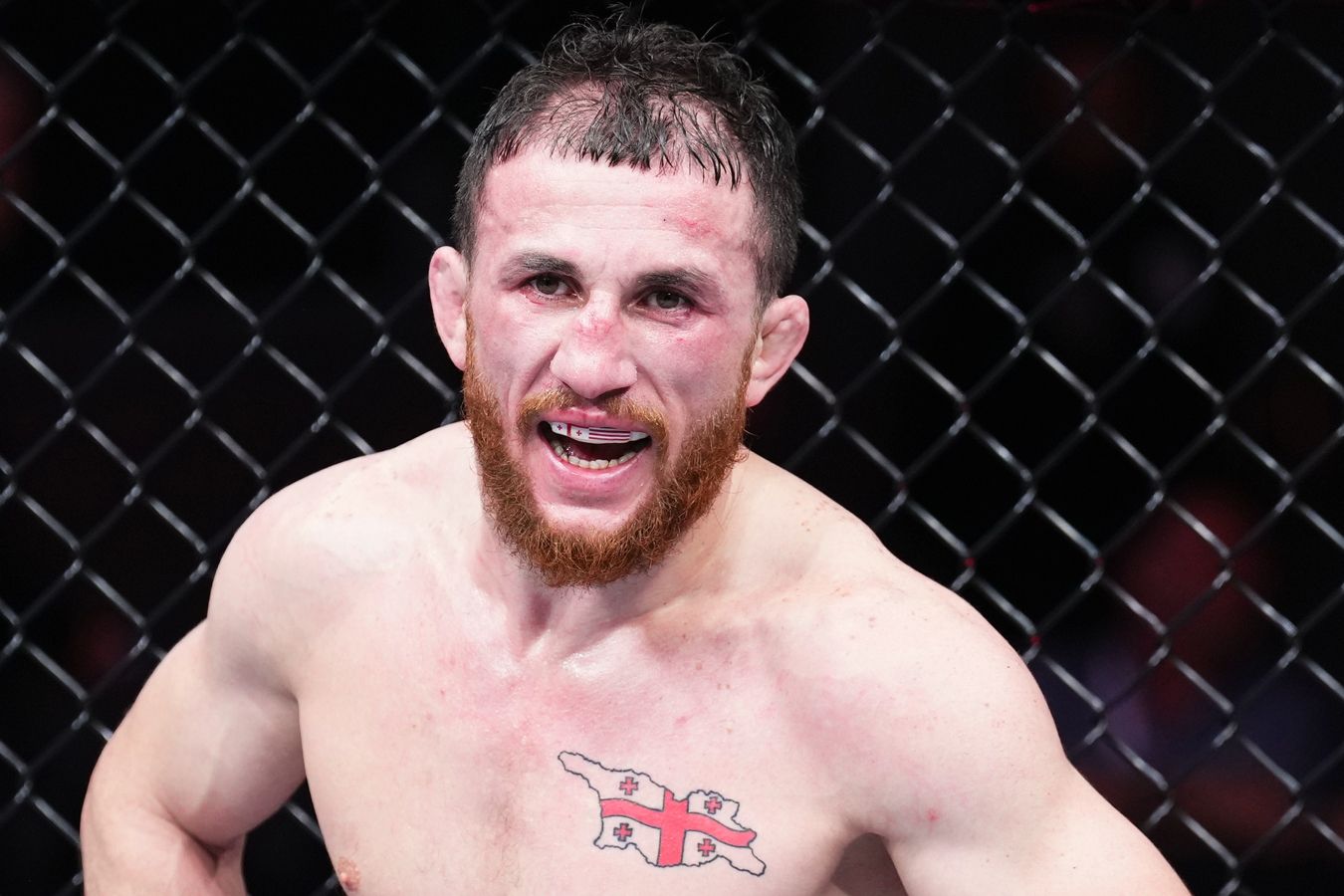 Двалишвили пытался выяснить отношения с фанатом после турнира UFC. Видео
