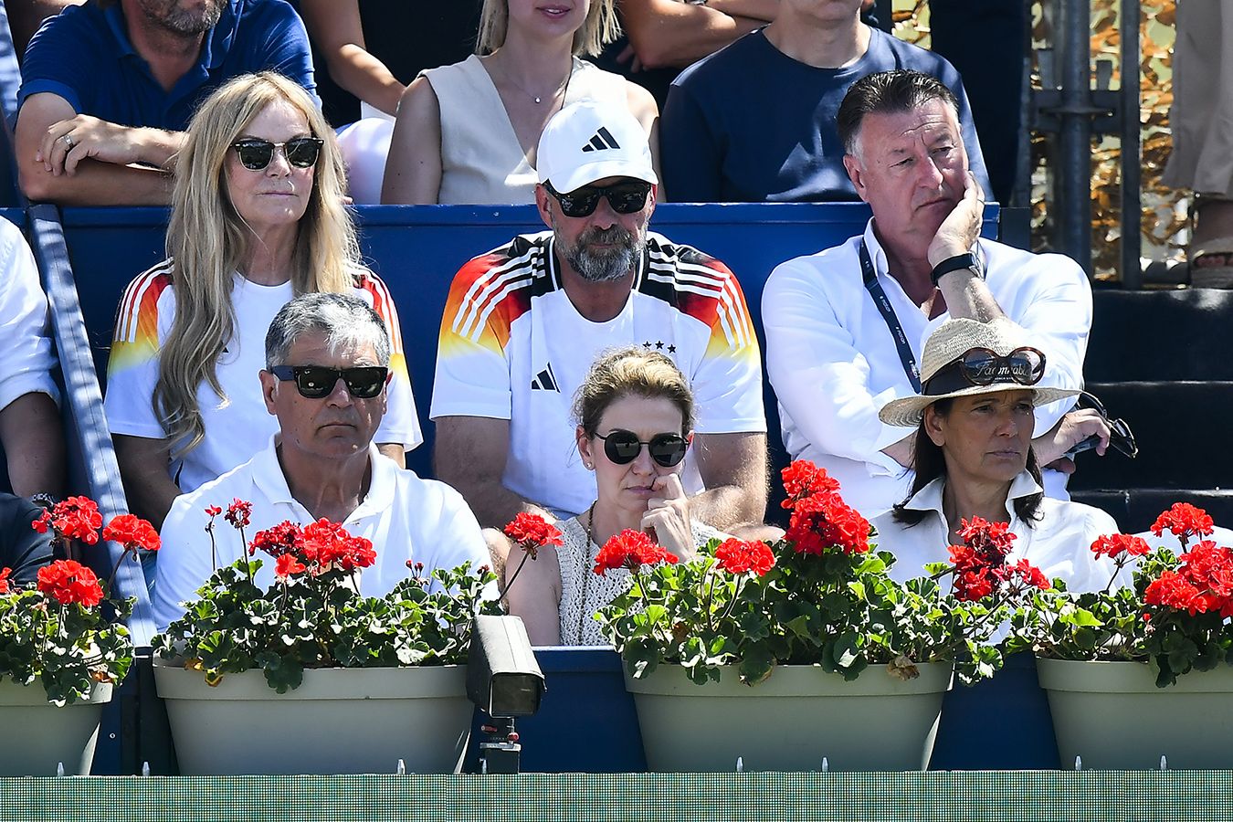 Юрген Клопп в футболке сборной Германии посетил теннисный турнир на Мальорке