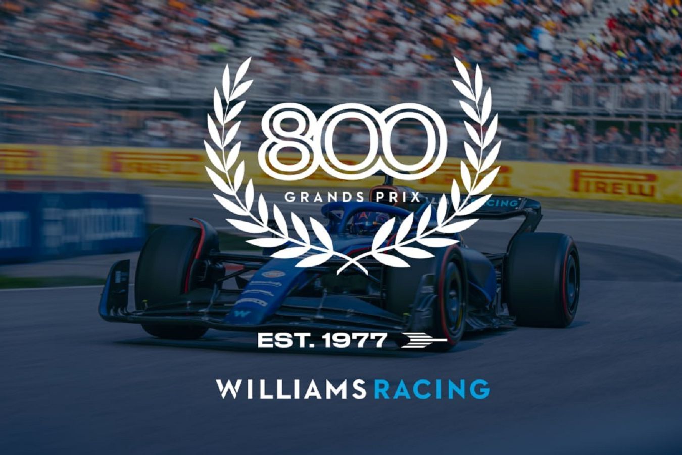 «Уильямс» представит специальную ливрею и логотип к 800-му Гран-при в Формуле-1