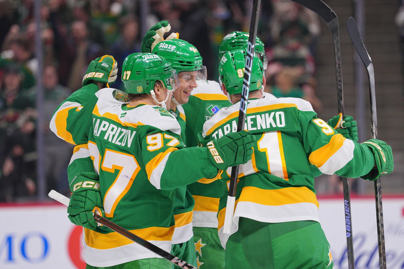 Отчёт «Коламбус» — «Миннесота» — 2:5