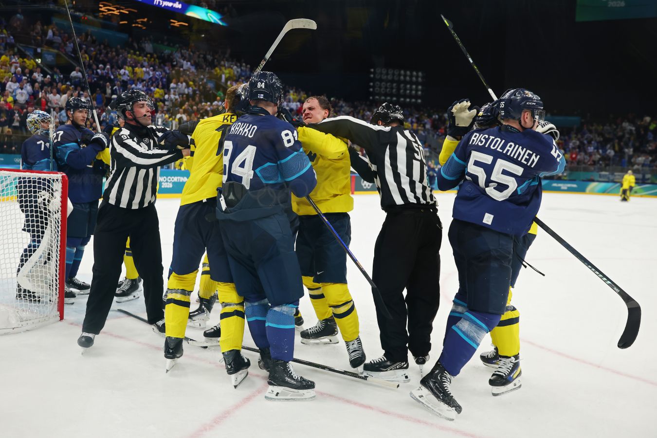 Отчёт Финляндия — Швеция — 4:1