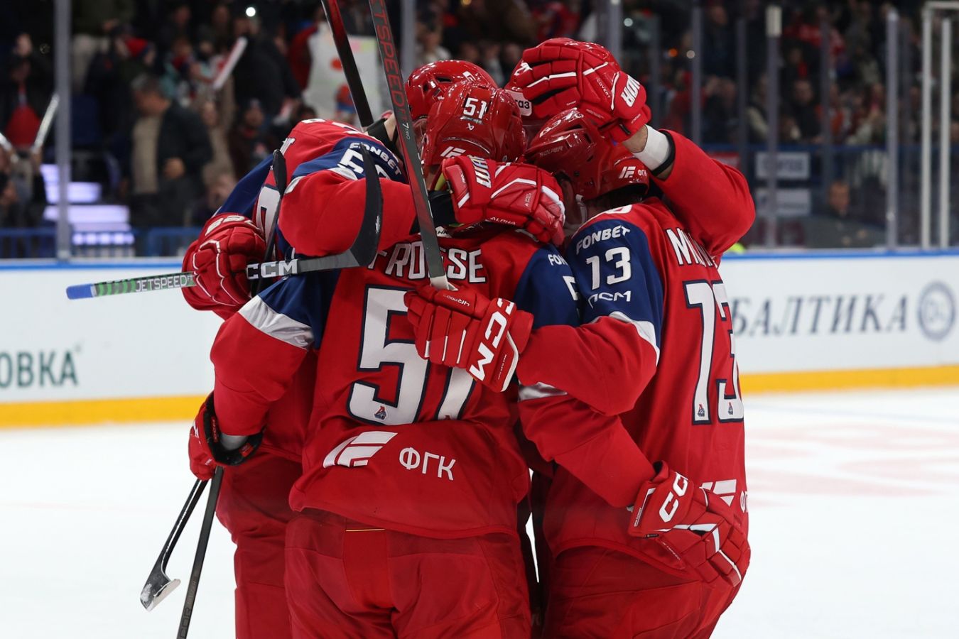 Локомотив всухую обыграл Сочи и одержал пятую победу подряд в КХЛ