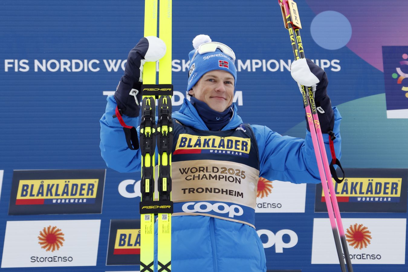 Йоханнес Клебо впервые в карьере выиграл марафон на ЧМ