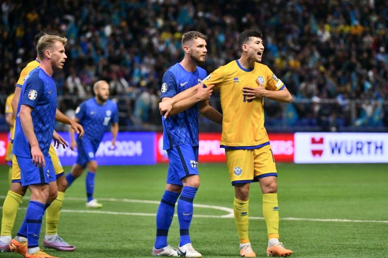 Казахстан — Финляндия — 0:1, обзор матча отборочного цикла Евро-2024, гол  Антмана, 7 сентября 2023 года - Чемпионат