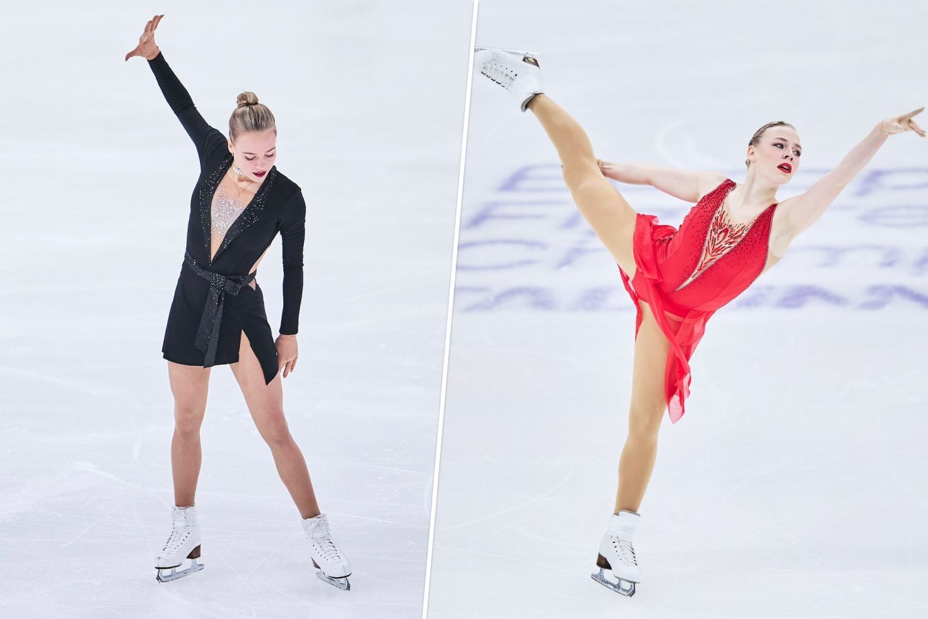 Эстонка Нина Петрыкина стала чемпионкой Европы по фигурному катанию, Губанова — вторая
