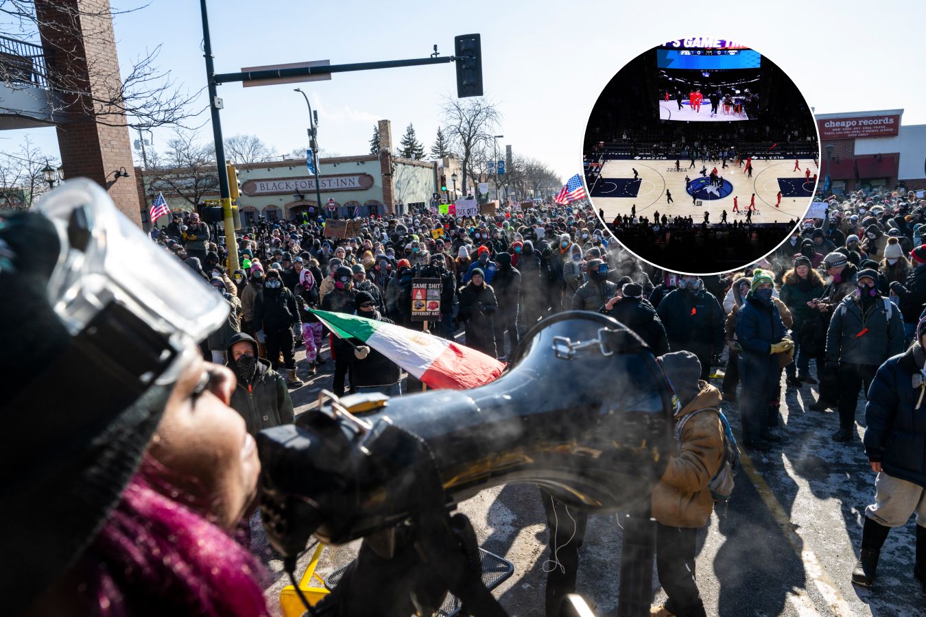 Матч НБА перенесли из-за стрельбы и протестов