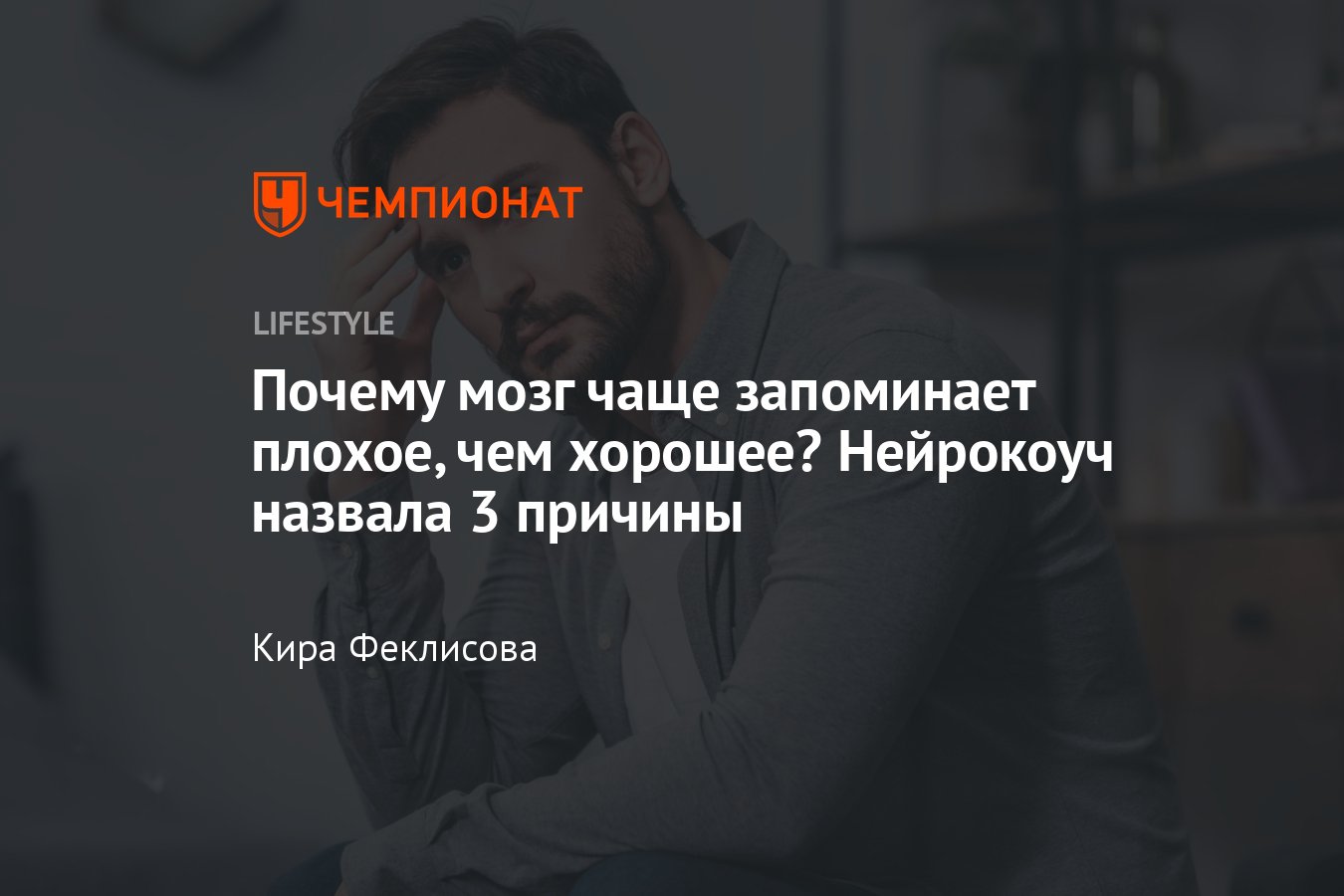 Работа мозга: особенности, физиология, эволюционные механизмы - Чемпионат