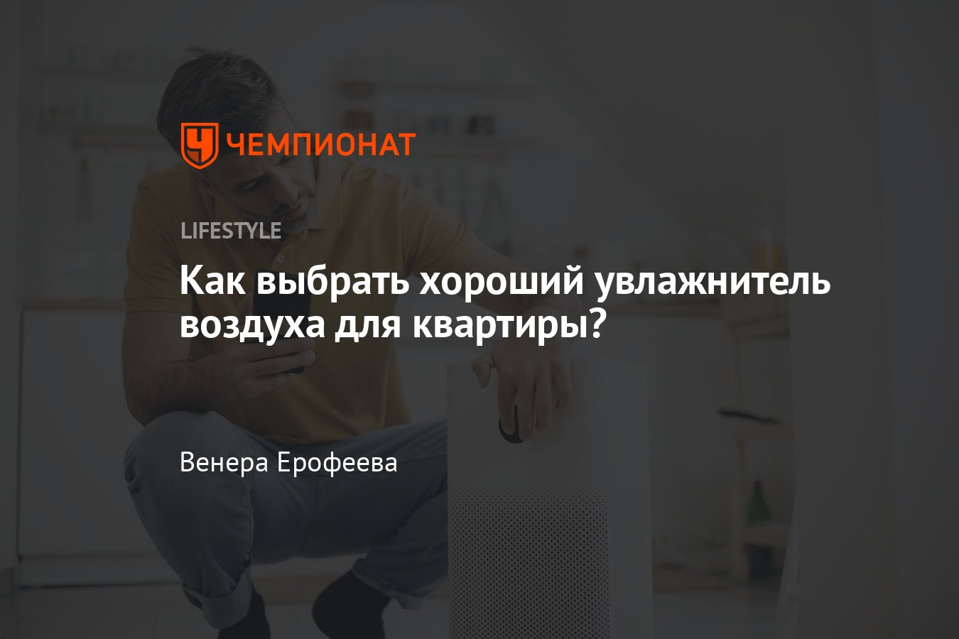 Как выбрать хороший увлажнитель воздуха для квартиры? - Чемпионат