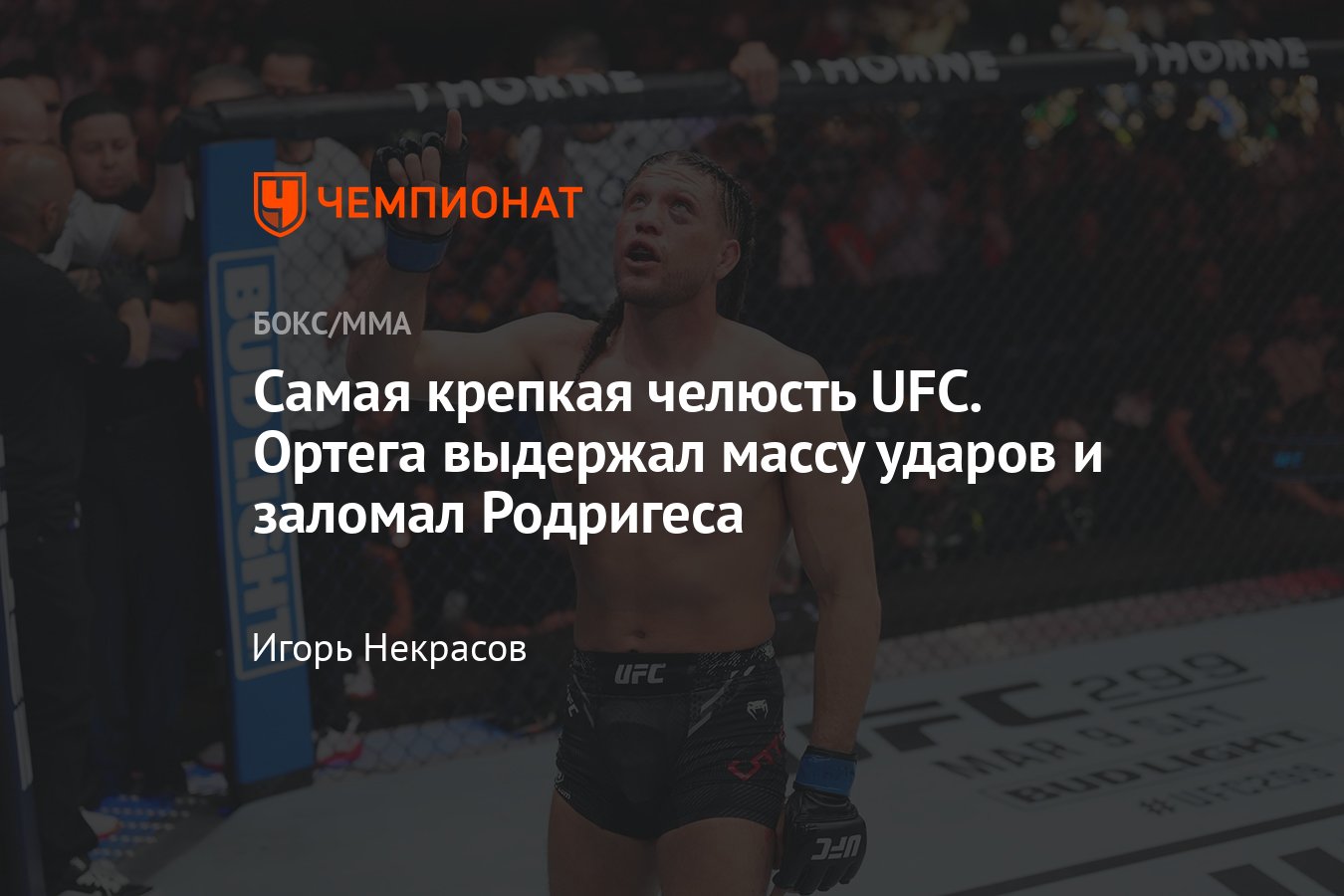 Яир Родригес — Брайан Ортега, как завершился бой, UFC Fight Night 237 в  Мексике, результаты - Чемпионат