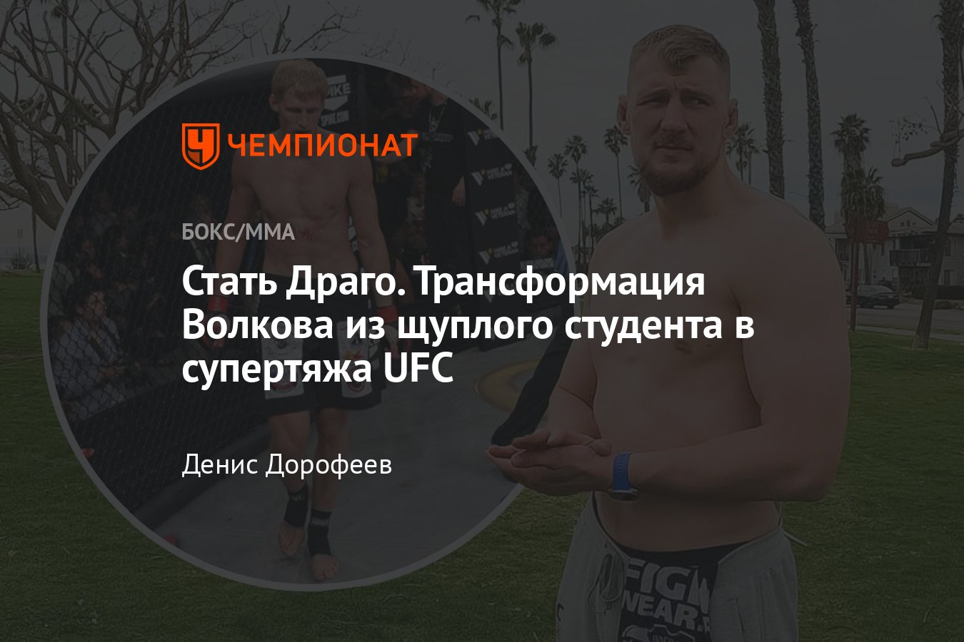 Александр Волков — Жаирзиньо Розенстрайк, когда бой, эволюция Волкова навесах - Чемпионат