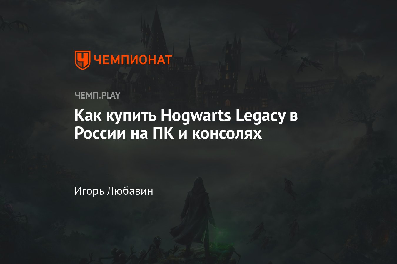 Как в России купить игру Hogwarts Legacy по «Гарри Поттеру» на ПК, PS5 и  Xbox Series - Чемпионат