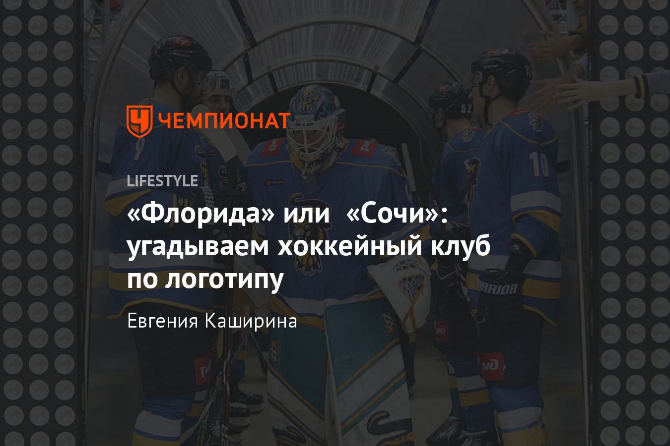 Угадай хоккейную команду по логотипу. «Пантеры», «Джокеры», «Лисы» -  Чемпионат