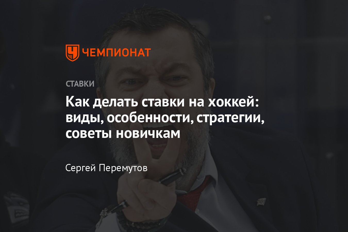 Ставки на хоккей, какие бывают виды ставок, основные стратегии, на что  ставить новичку, плюсы и минусы ставок на хоккей - Чемпионат