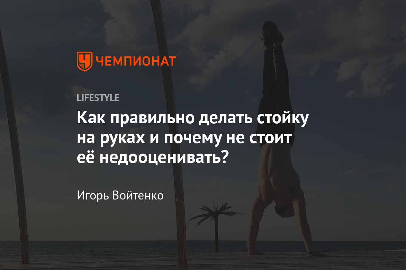 Как научиться делать стойку на руках? Какие мышцы развивает стойка на руках?  - Чемпионат