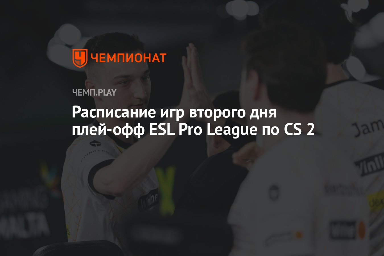 Расписание матчей плей-офф ESL Pro League Season 19 по Counter-Strike 2 на  8 мая - Чемпионат