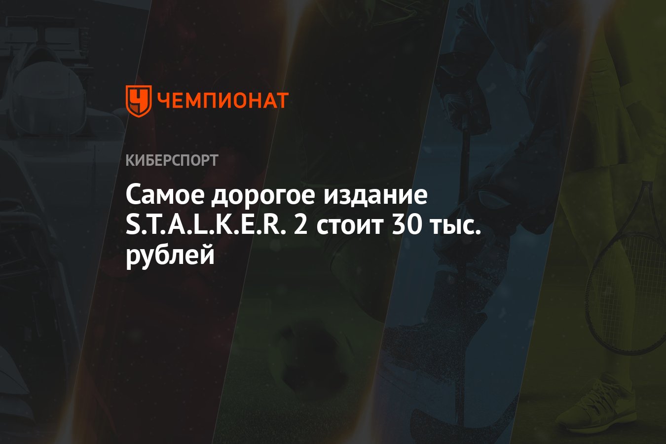 Самое дорогое издание S.T.A.L.K.E.R. 2 стоит 30 тыс. рублей - Чемпионат