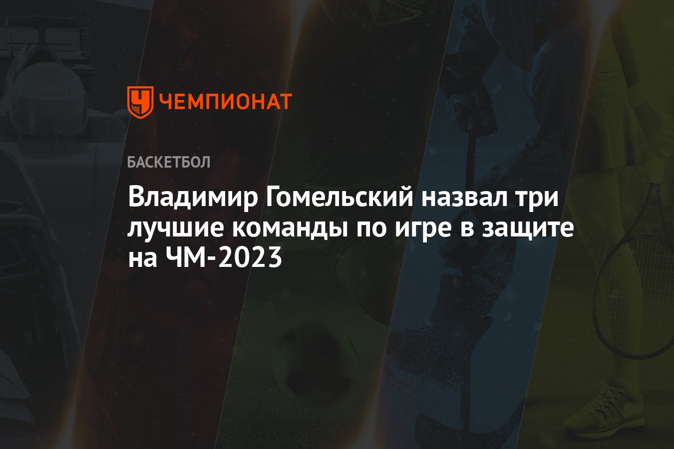 Владимир Гомельский назвал три лучшие команды по игре в защите на ЧМ-2023 -  Чемпионат