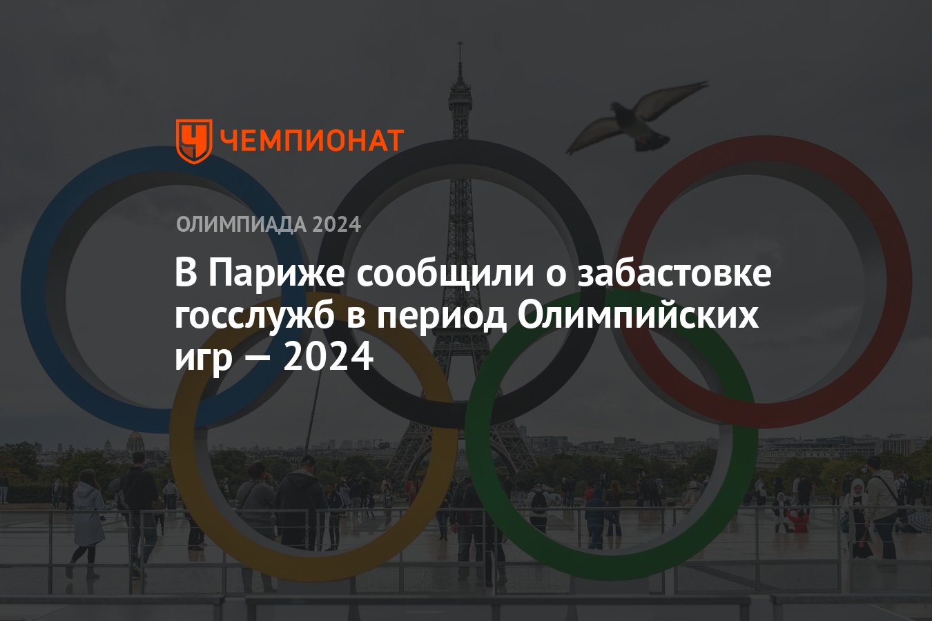 В Париже сообщили о забастовке госслужб в период Олимпийских игр — 2024 -  Чемпионат