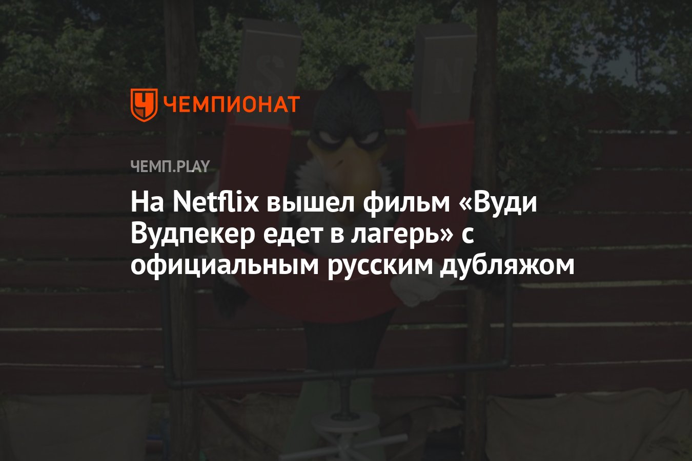 На Netflix вышел фильм «Вуди Вудпекер едет в лагерь» с официальным русским  дубляжом - Чемпионат