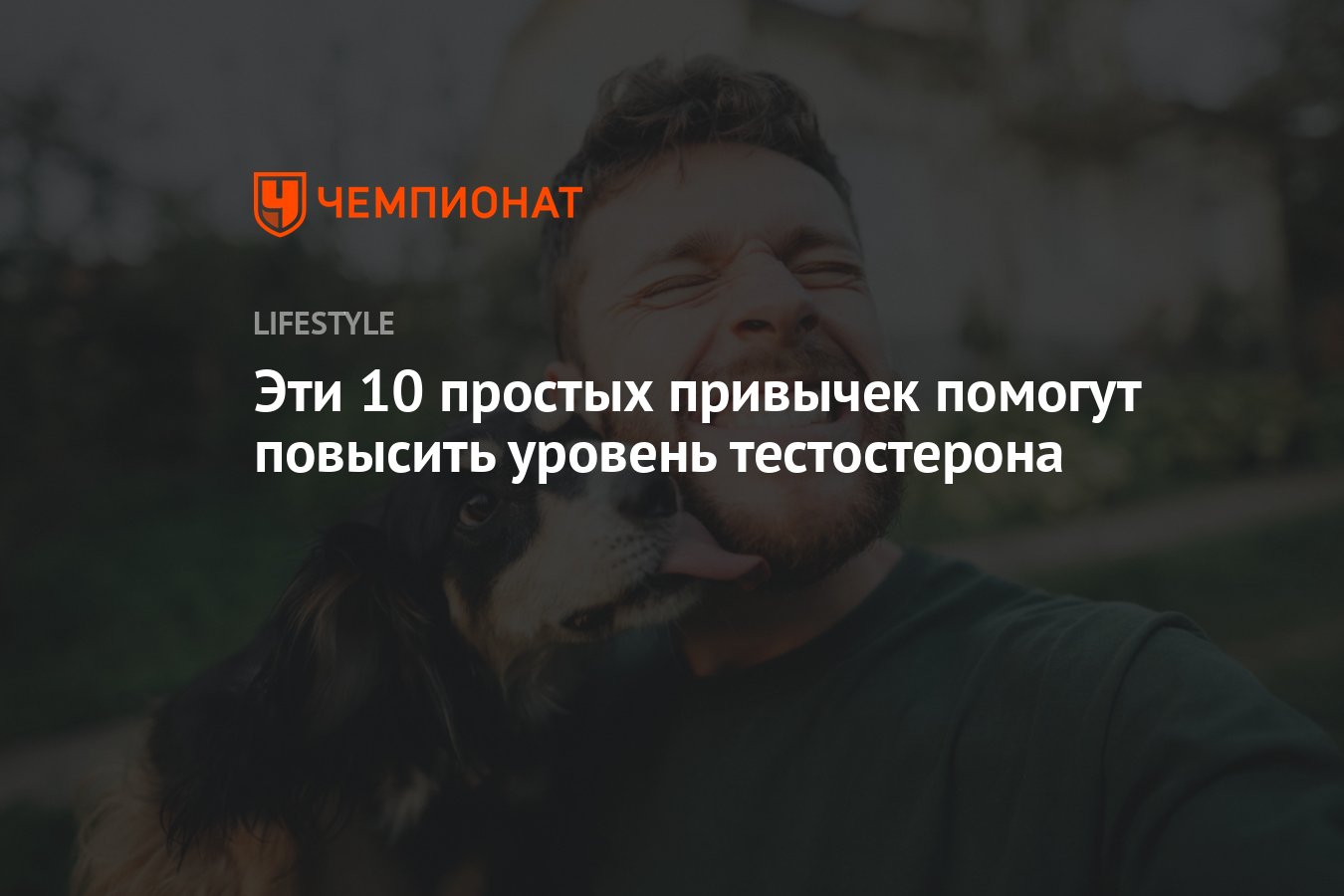 Эти 10 простых привычек помогут повысить уровень тестостерона - Чемпионат