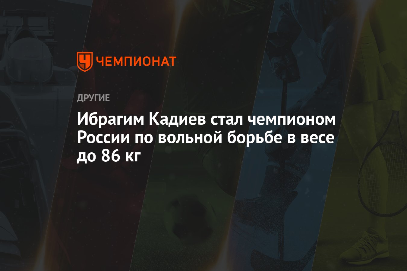 Ибрагим Кадиев стал чемпионом России по вольной борьбе в весе до 86 кг -  Чемпионат