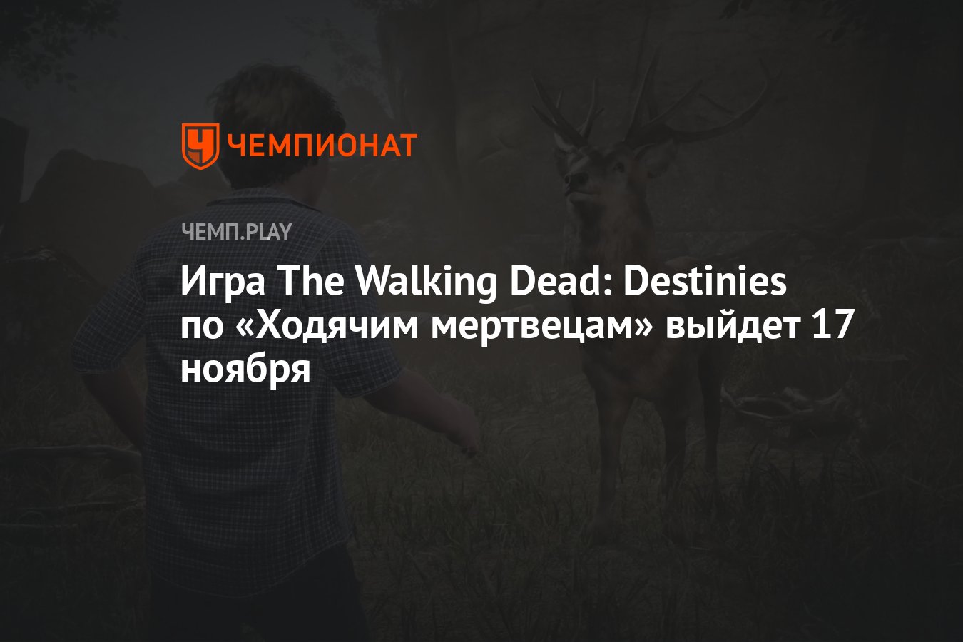 Игра The Walking Dead: Destinies по «Ходячим мертвецам» выйдет 17 ноября -  Чемпионат