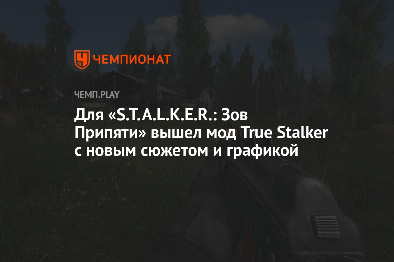 Для «S.T.A.L.K.E.R.: Зов Припяти» вышел мод True Stalker с новым сюжетом и  графикой - Чемпионат