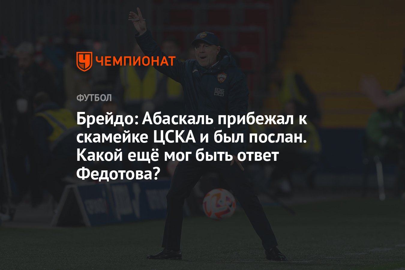 Почему федорова нет на скамейке цска