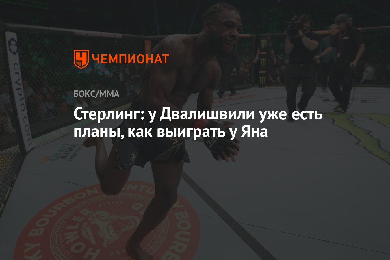 Стерлинг: у Двалишвили уже есть планы, как выиграть у Яна - Чемпионат