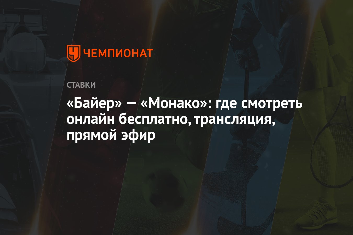 Байер» — «Монако»: где смотреть онлайн бесплатно, трансляция, прямой эфир -  Чемпионат