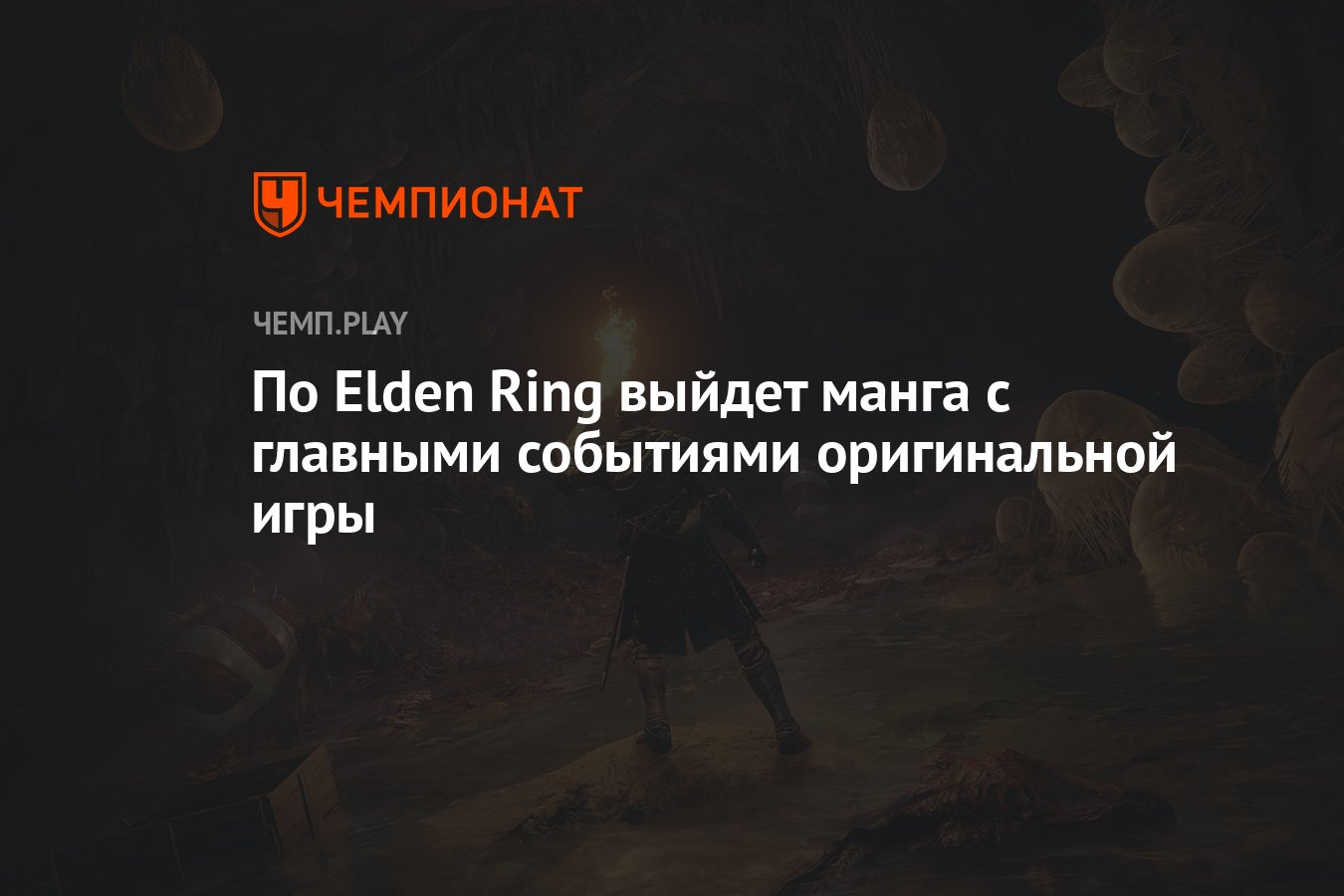 По Elden Ring выйдет манга с главными событиями оригинальной игры -  Чемпионат