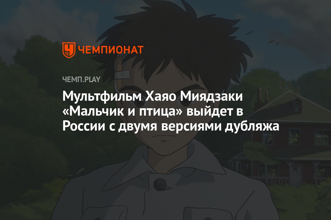 Мальчик и птица» выйдет в России в дубляже от «Студийной банды» и CPI Films  - Чемпионат