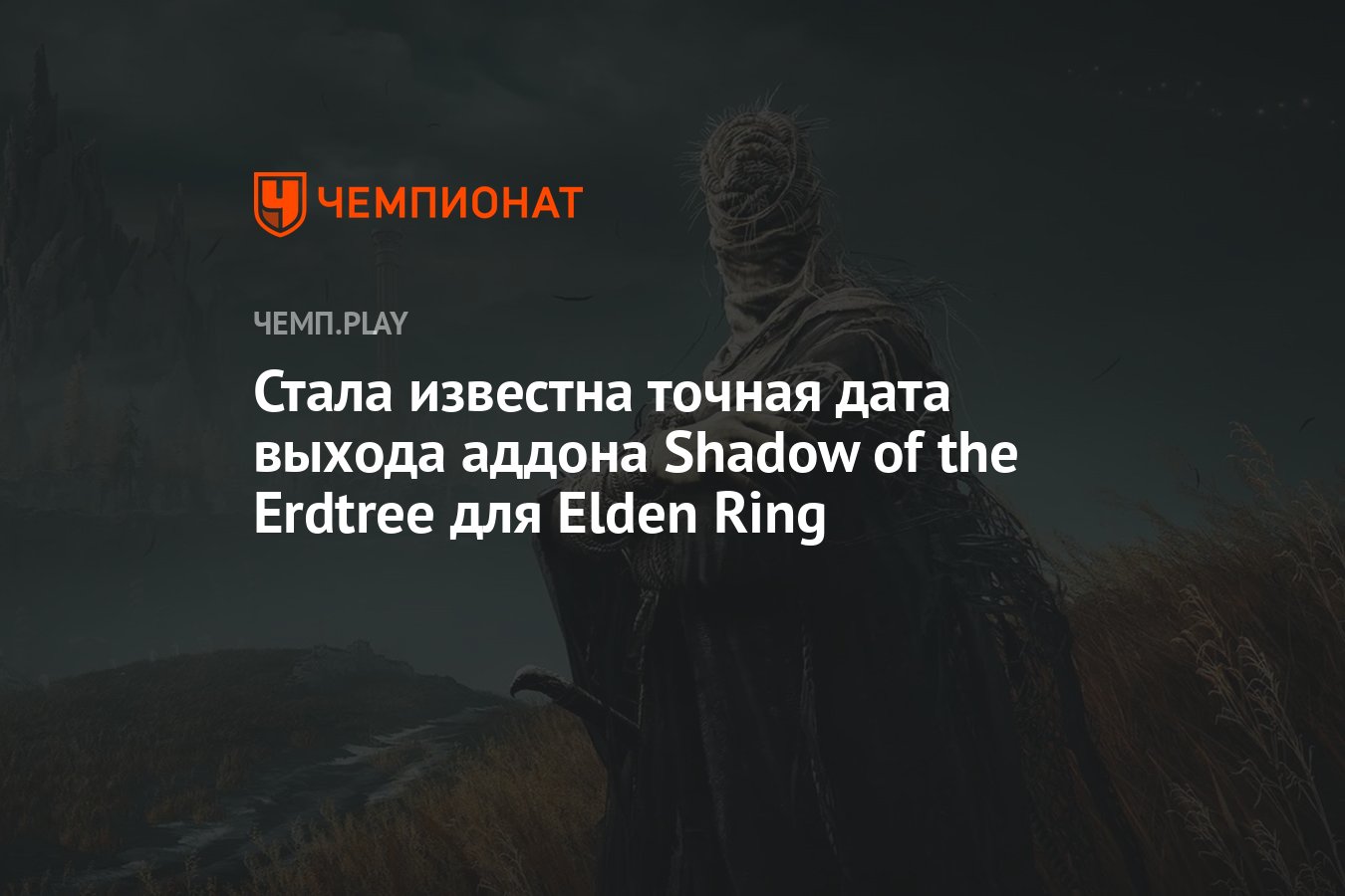 Когда и во сколько выйдет дополнение Shadow of the Erdtree для Elden Ring в  России на ПК и консолях - Чемпионат