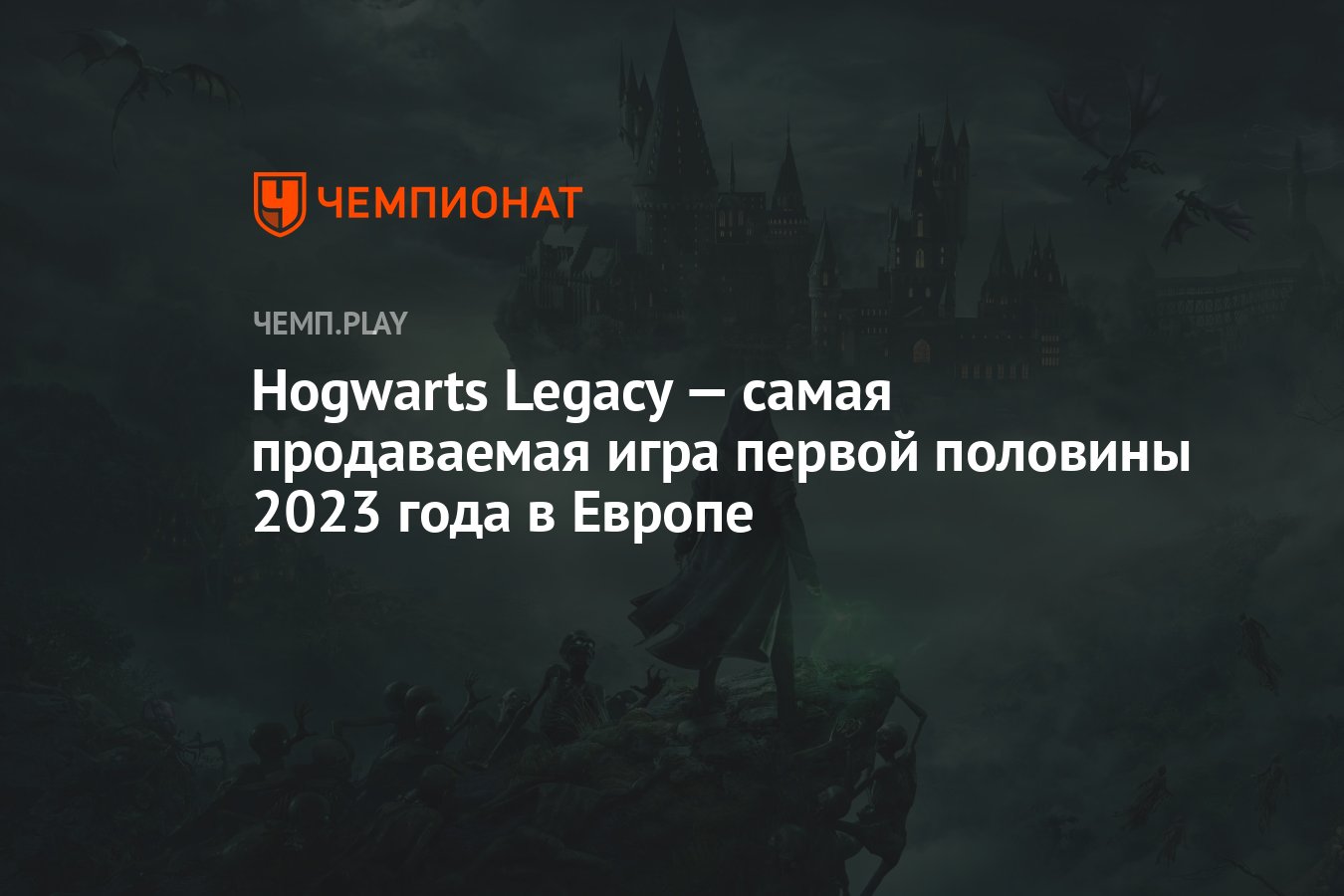 Hogwarts Legacy — самая продаваемая игра первой половины 2023 года в Европе  - Чемпионат